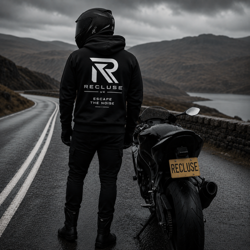 Centre logo hoodie