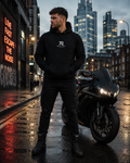 Centre logo hoodie